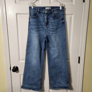 Risen Los Angeles Classic Denim Wide Leg Jeans